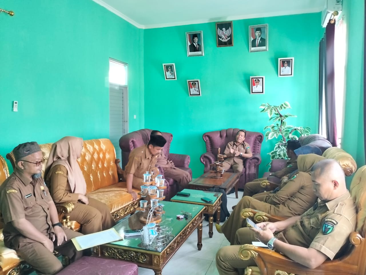 Rapat Mediasi Terkait Masalah Perangkat Nagari Muaro Sakai Inderapura