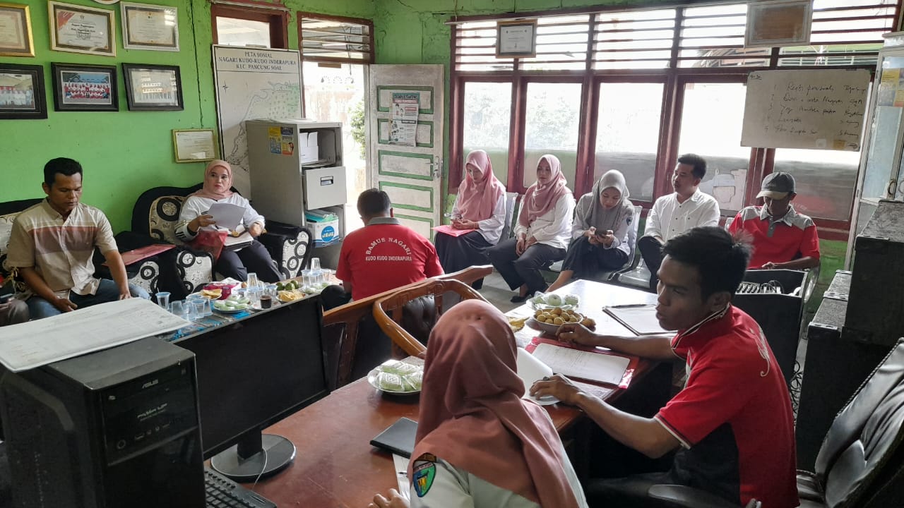 Musyawarah Penetapan BLTNagari Kudo Kudo Inderapura