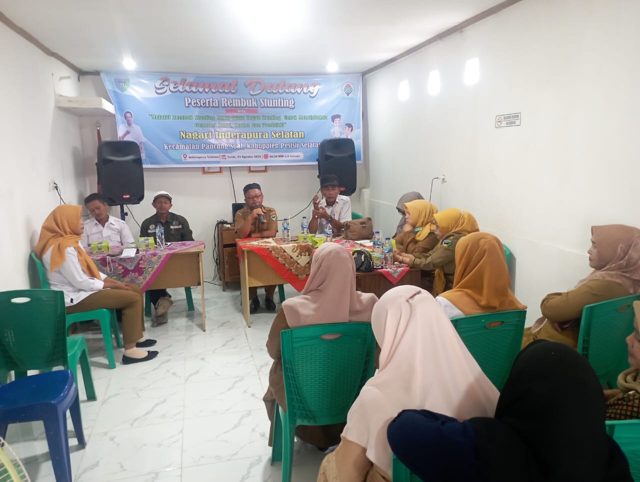 Kegiatan Rembuk Stunting di Nagari Inderapura Selatan