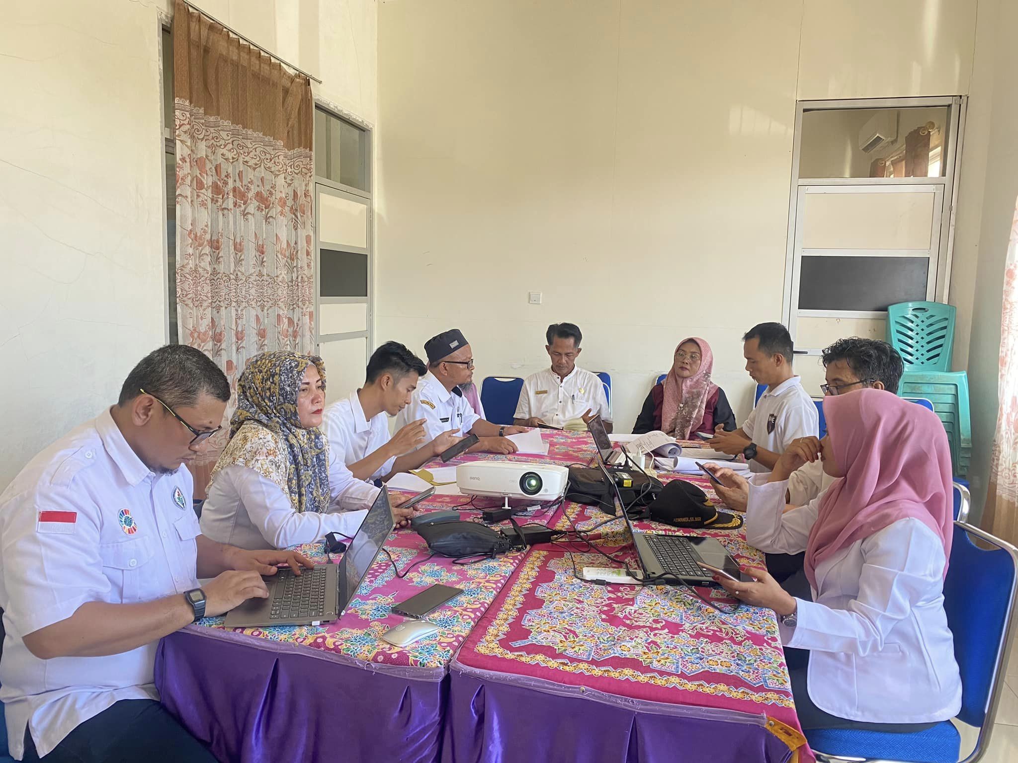 Evaluasi APB Nagari Inderapura Tengah Tahun 2023