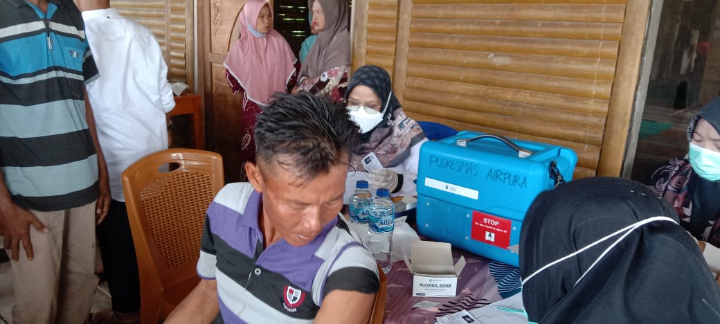 Gebyar Vaksin di Nagari Inderapura Tengah 