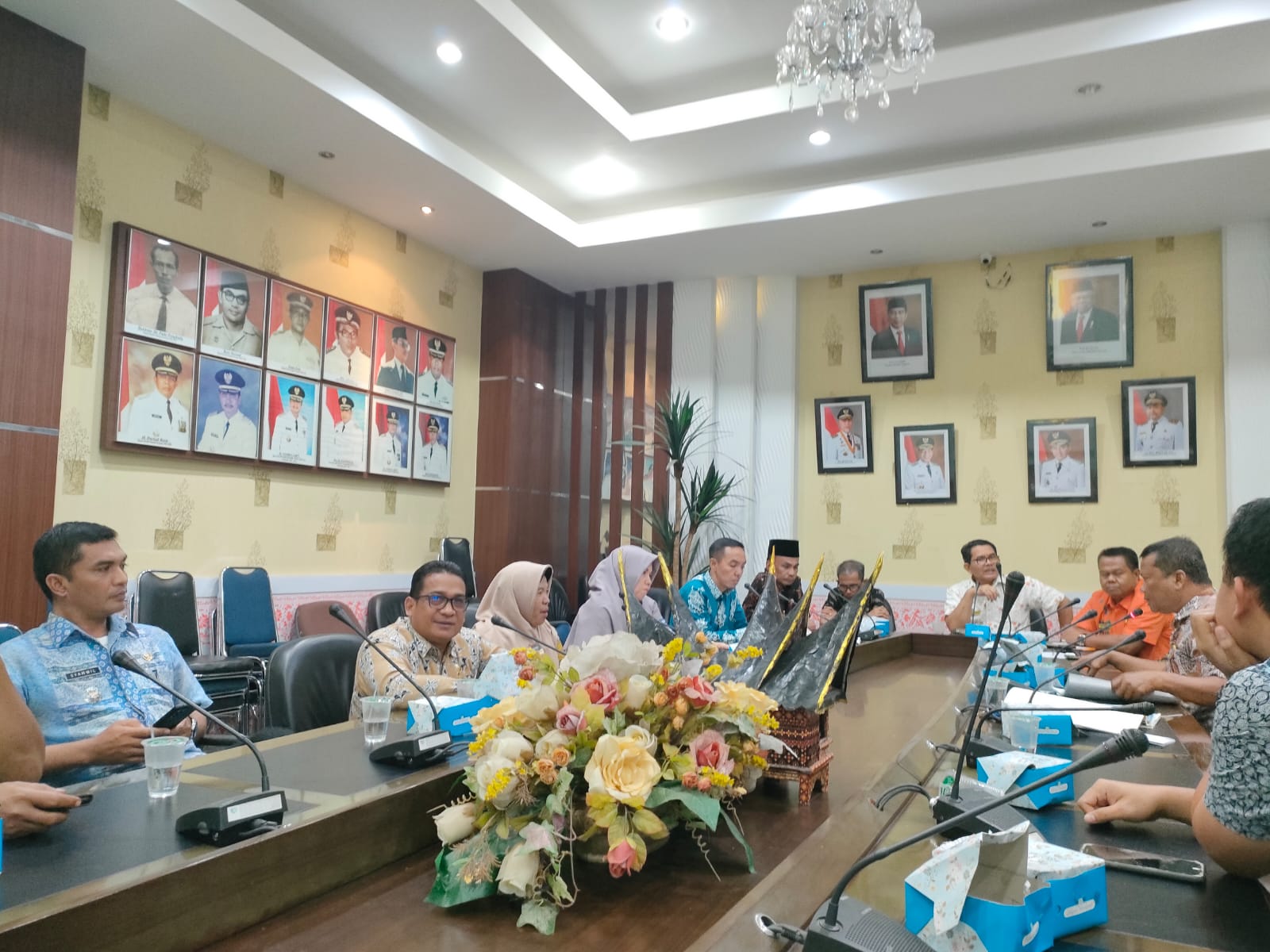 Koordinasi Bersama Kepala Bagian Tata Pemerintahan Sekretariat Daerah 