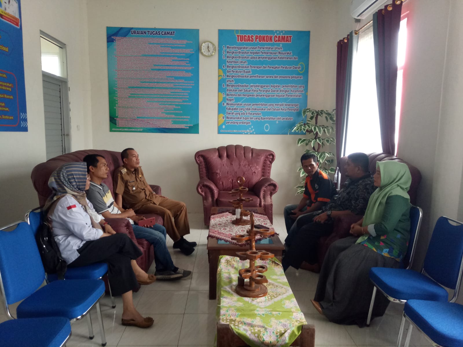 Koordinasi dengan Pendamping Lokal Desa