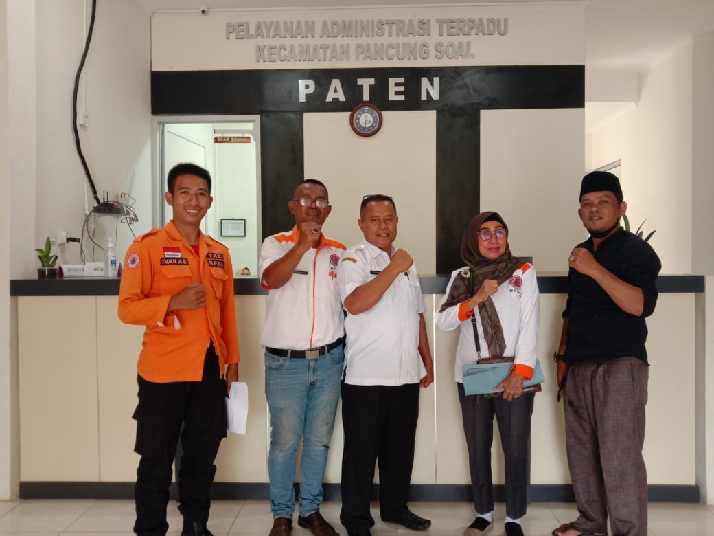 Kunjungan BPBD Kabupaten Pesisir Selatan