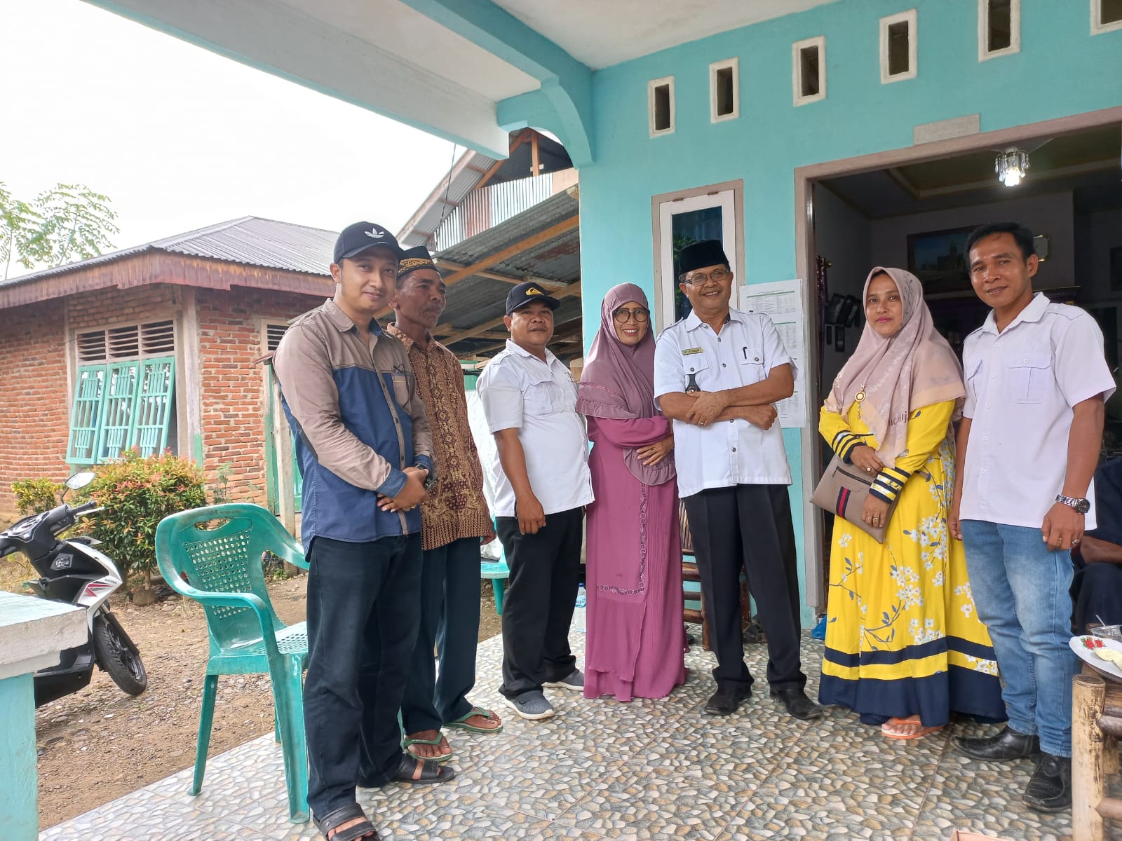 Kunjungan Wali Nagari Tigo Sungai Inderapura ke Pemondokan Kafillah MTQ