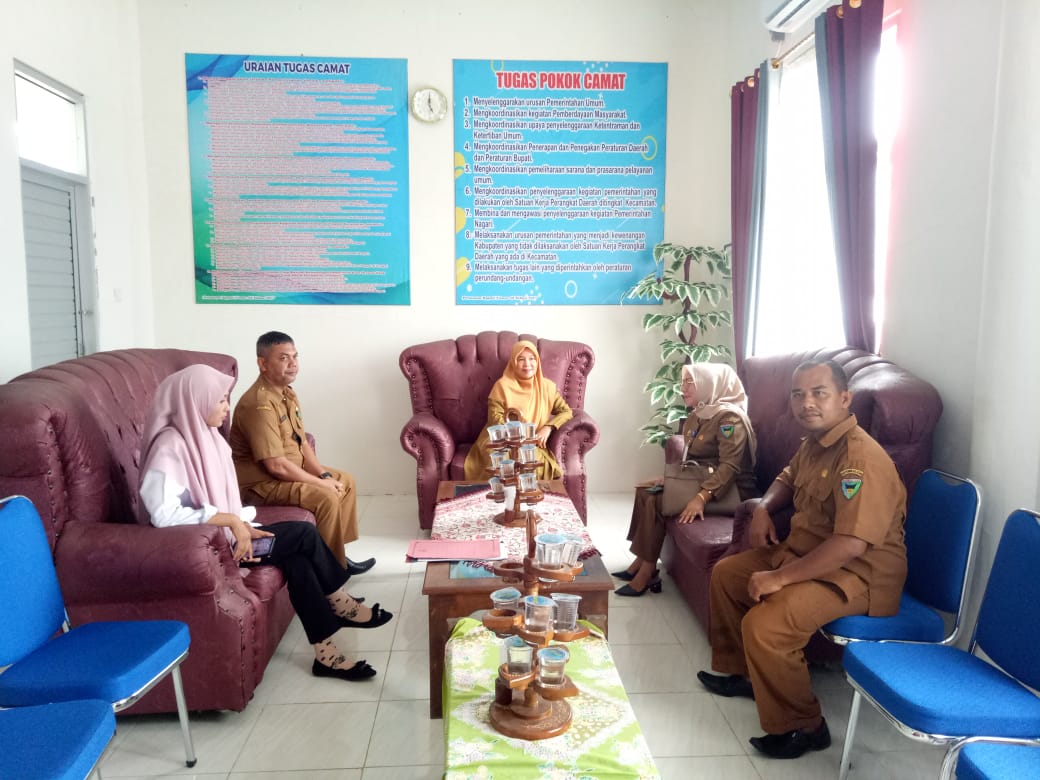 Kunjungan dari Dinas Kesbangpol Kabupaten Pesisir Selatan 