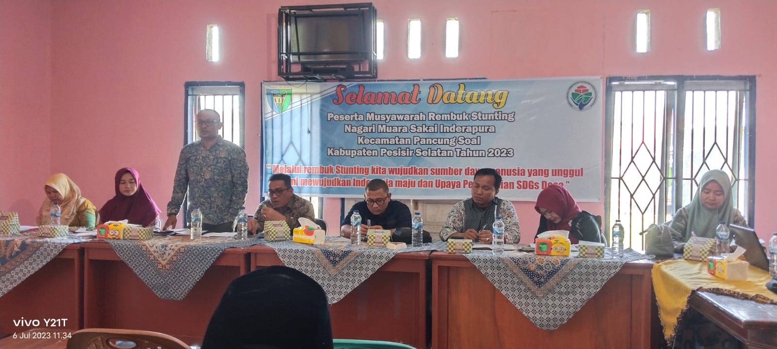 Musyawarah Rembuk Stunting di Nagari Muara Sakai Inderapura 