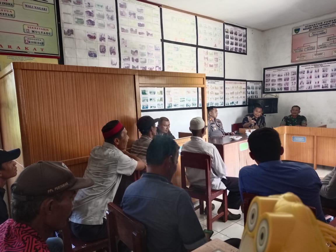 Musyawarah Tindak Lanjut Pelaksanaan Pilbamus di Nagari Tiga Sepakat Inderapura