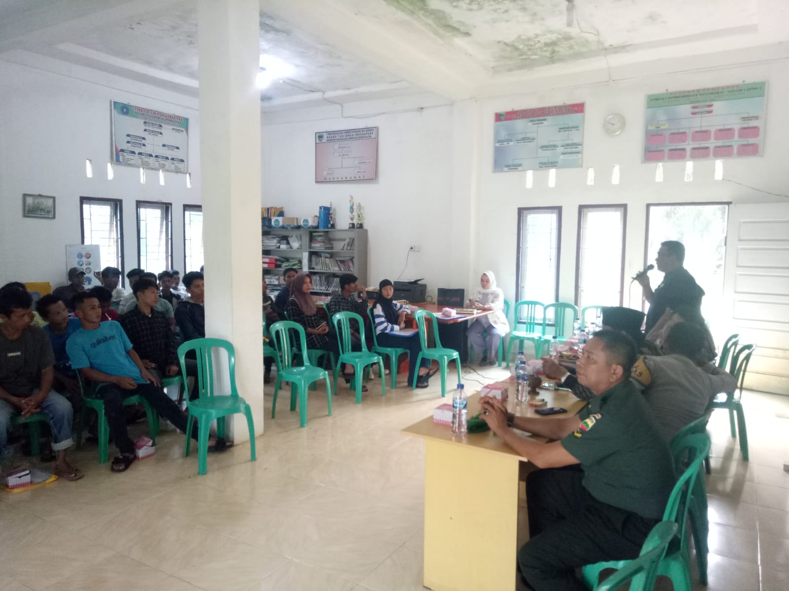 Pelatihan Trantibmas dan Kenakalan Remaja Nagari Tiga Sungai Inderapura