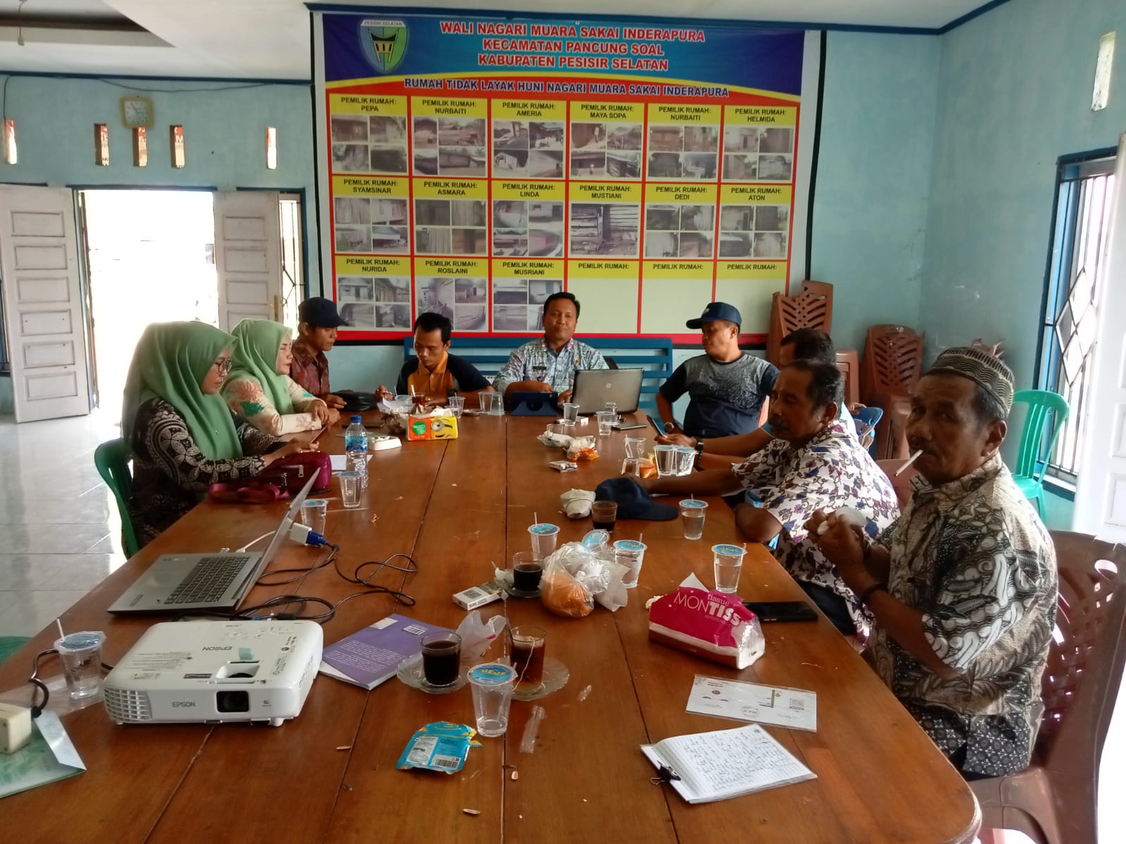 Pembahasan Ranwal APB Nagari Muaro Sakai TA 2023 dan Musnagsus BLT DD 2023