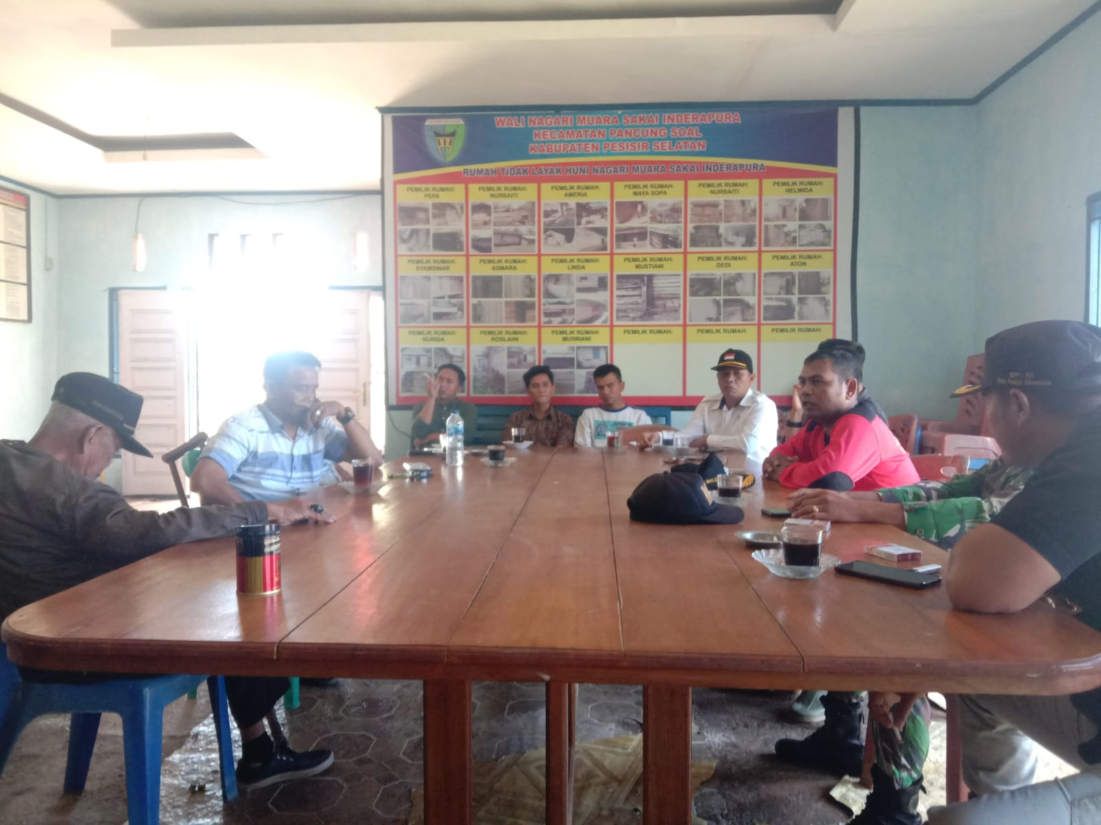 Rapat Penetapan Peta Batas Nagari Muara Sakai Inderapura dan Inderapura Barat