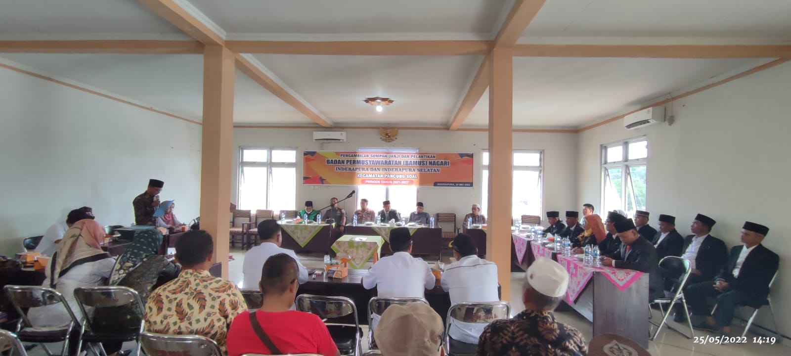 Pengambilan Sumpah Janji dan Pelantikan BAMUS Nagari Inderapura & Inderapura Selatan