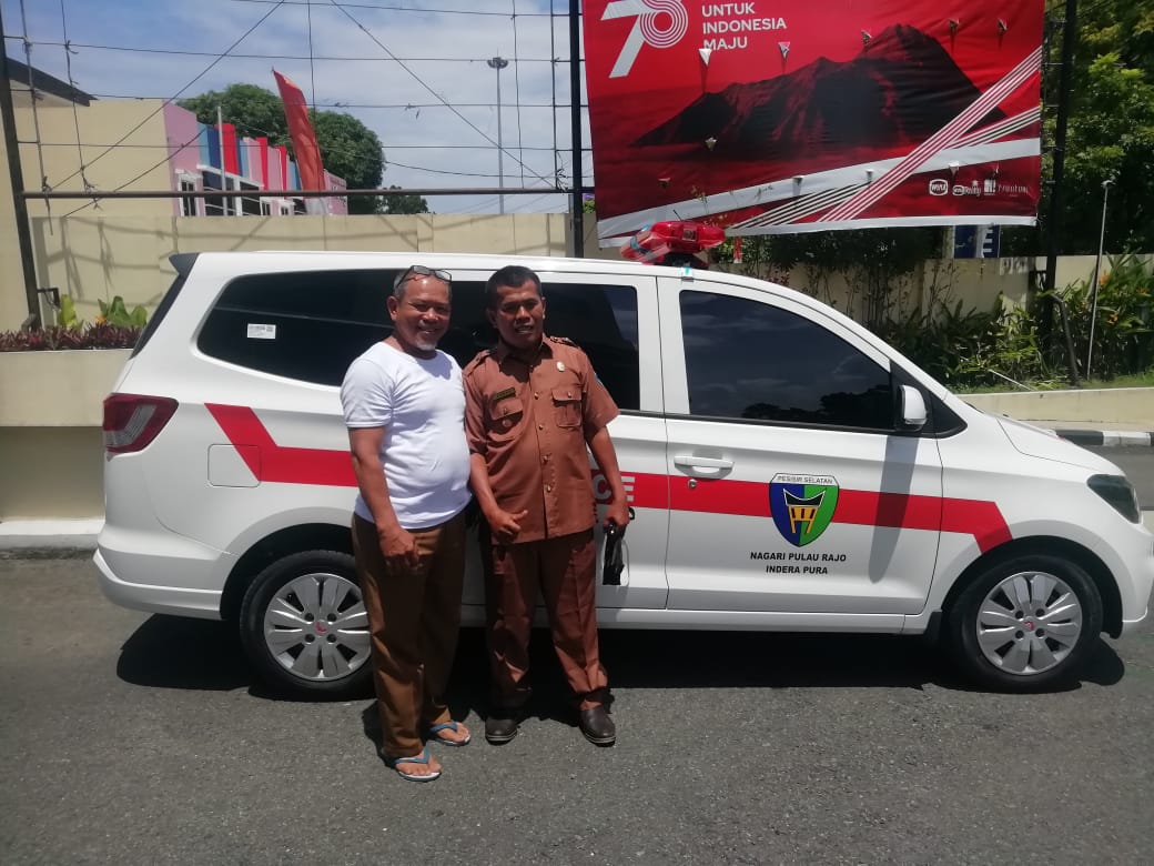 Penyerahan Bantuan Ambulance Nagari Pulau Rajo Inderapura