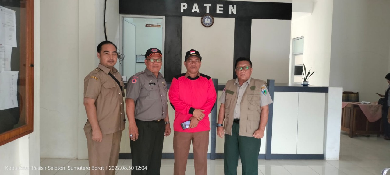 Permintaan Laporan Banjir oleh BPBD Kabupaten Pesisir Selatan