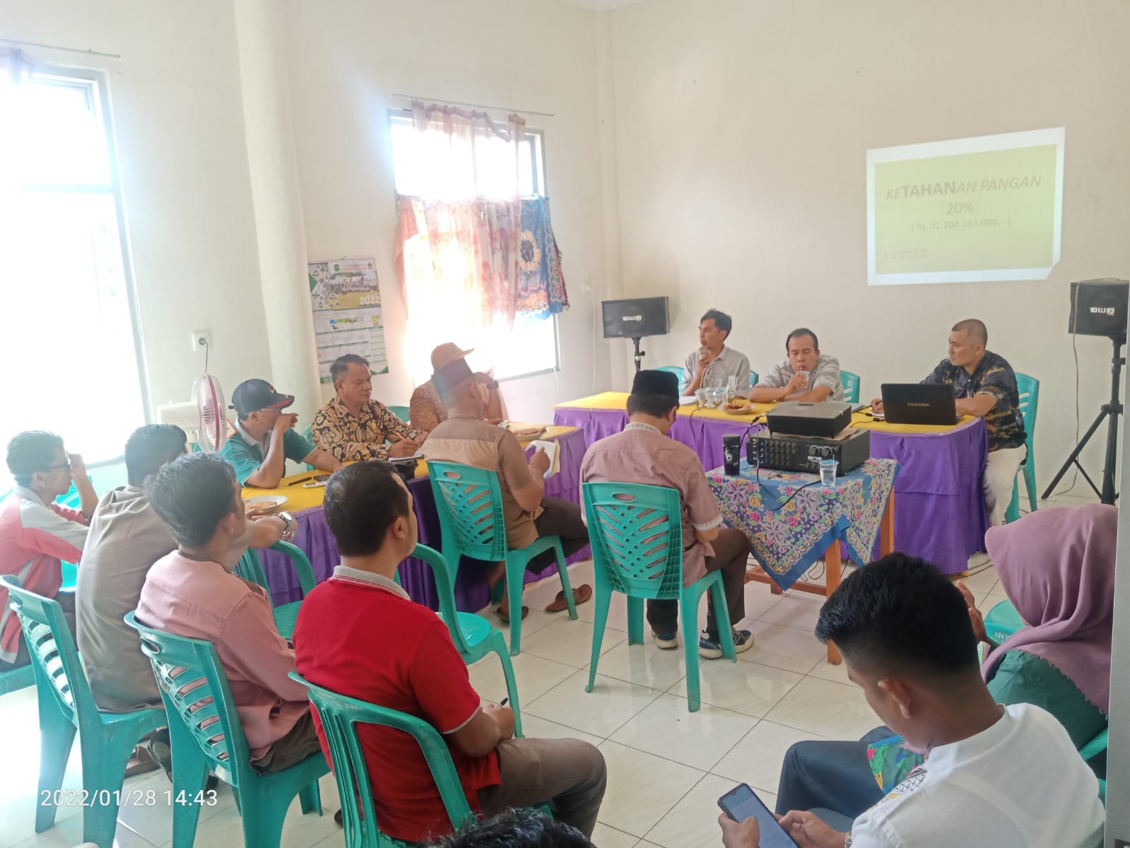 Rapat Koordinasi Percepatan Pelaksanaan Kegiatan Nagari Tahun Anggaran 2022