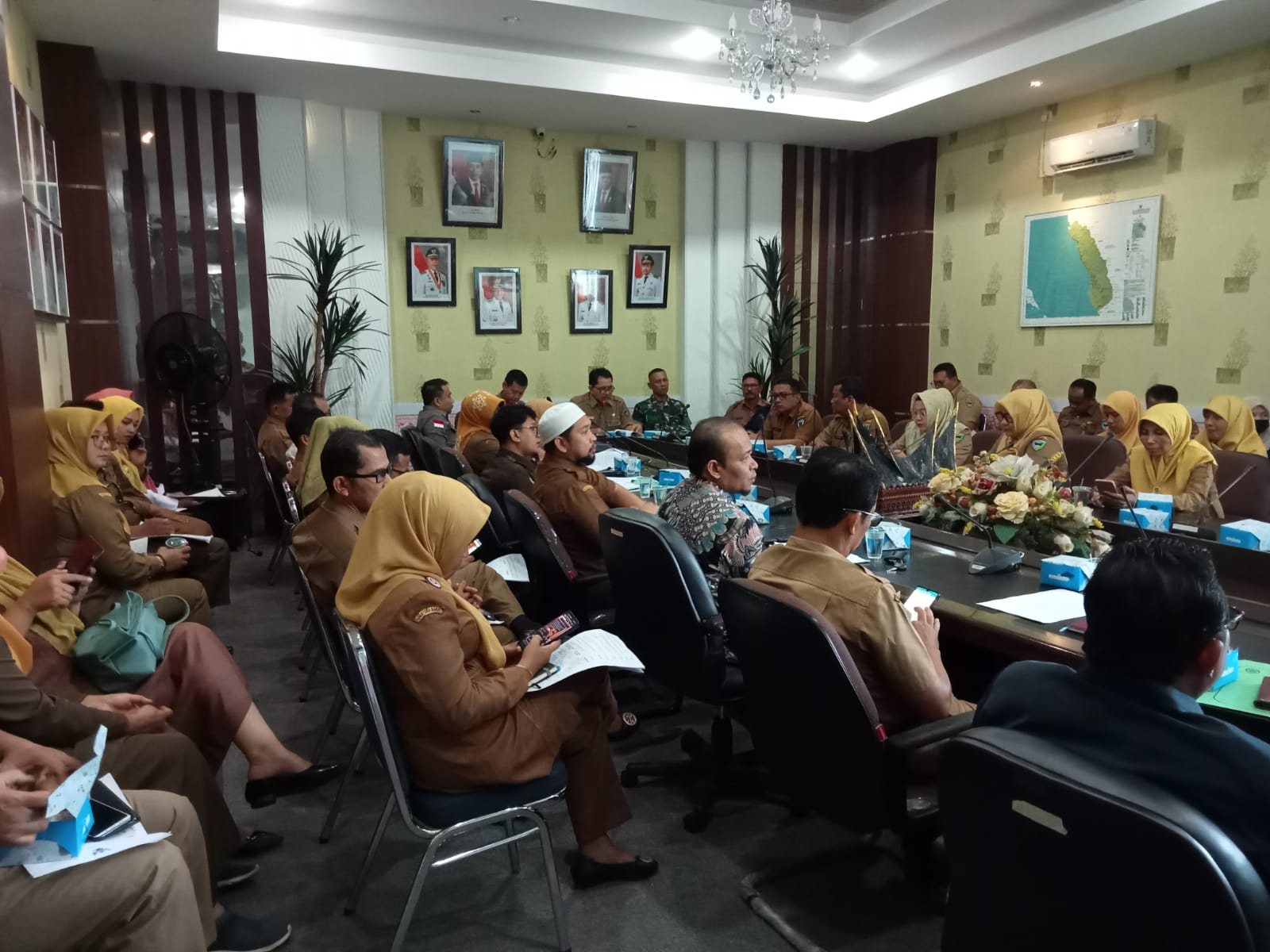 Rapat Koordinnasi Camat Sekabupaten Pesisir Selatan