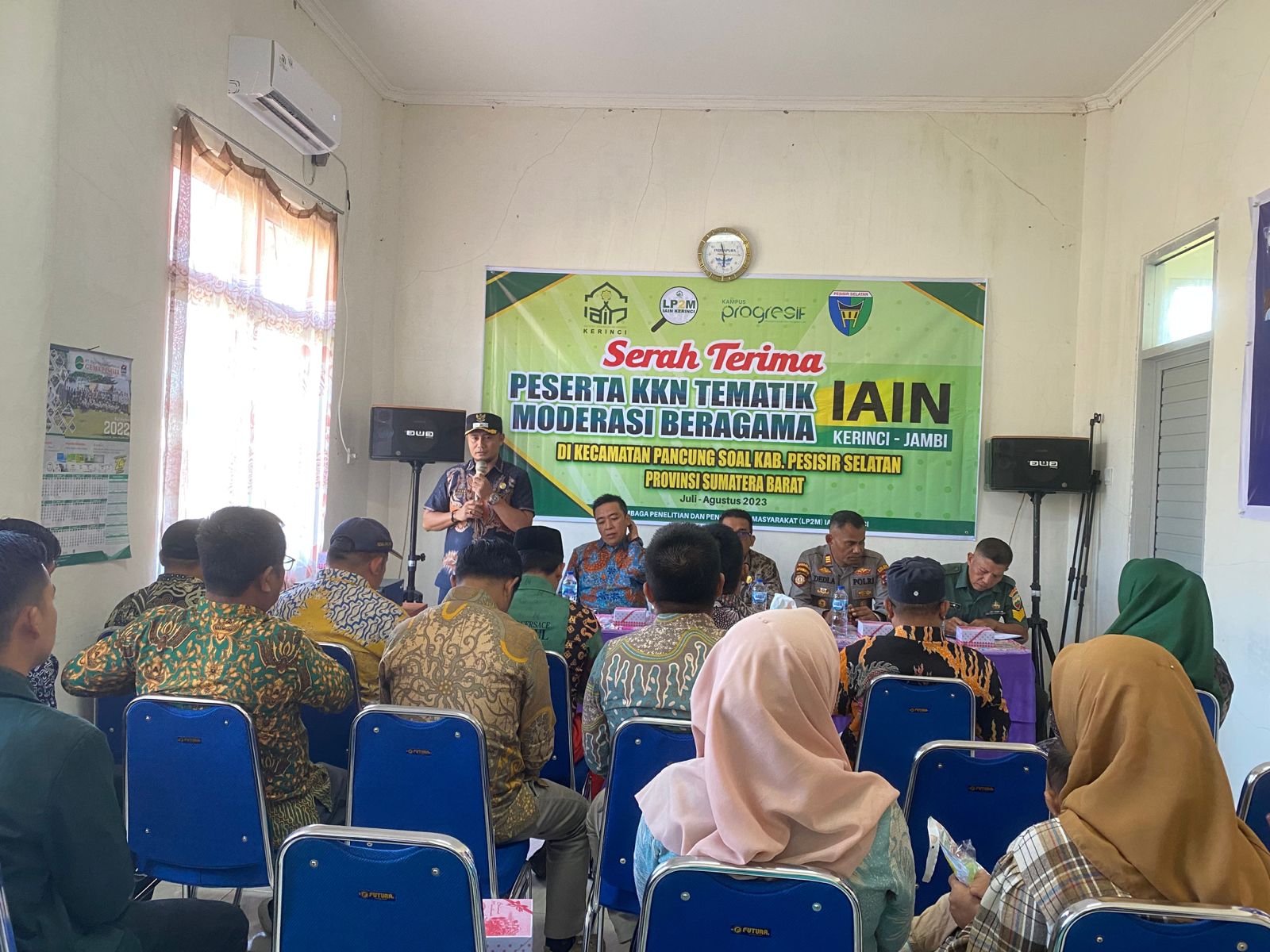 Serah Terima Peserta KKN Tematik IAIN Kerinci 