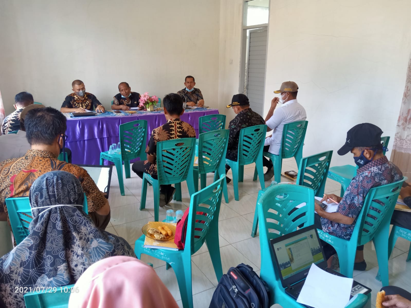 Rapat Percepatan Perubahan APB Nagari TA. 2021 