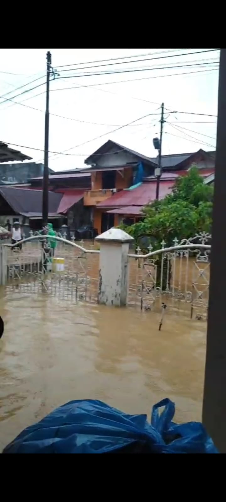  Banjir di  Tanjung Jaya Nagari Simpang Lama Inderapura