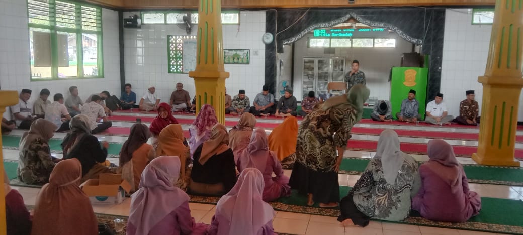 Wirid Bulanan di Masjid Nurul Ihsan